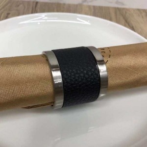 Smukke håndlavede aftensmad serviet ringe