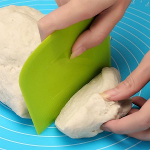 Fleksibel scraper til brød Cream Cake Pizza Cutter Bench Scraper-Food, Køkkenskraber