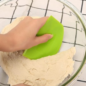 Fleksibel scraper til brød Cream Cake Pizza Cutter Bench Scraper-Food, Køkkenskraber