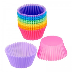 Non-stick silikone cupcake muffin, bage kopper