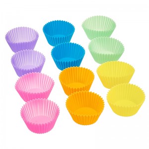 Non-stick silikone cupcake muffin, bage kopper