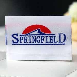 Støtte tilpassede tøjvævede etiketter