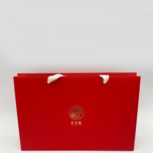 Høj kvalitet trykt papir taske