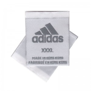 Brugerdefinerede stof tøjetiketter