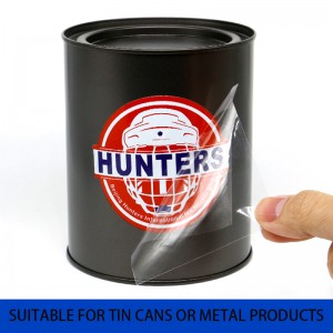 Trykfølsomt klistermærke