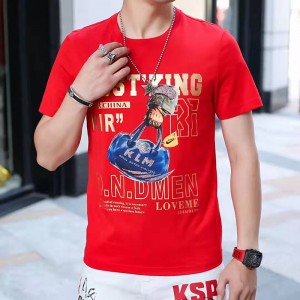 Mænds Digital Print T-Shirt