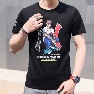 Crewneck strikket t-shirt