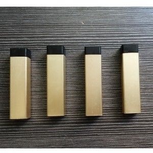 MD001 Rustfrit ståldørstop med blød gummi tip til soveværelse/kitchen