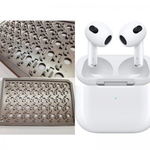 Øretelefon testpalet, bearbejdning dele, CNC bearbejdning dele, komponenter, testjig, testpalet