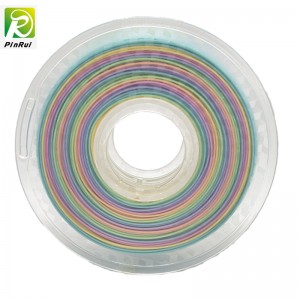 Pinrui 3D-printer 1.75mm PLA Rainbow Filament til 3D-printer