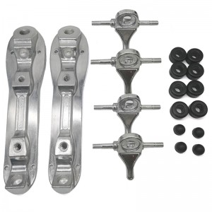 Factory Wholesale Supply Roller Skate Plate High Strength Roller Skate Plates Aluminum