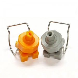 Plastjusterbar kugle klipdyse