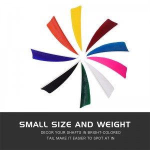 Elongarrow 172313 3inches Shield Turkey Feather til bueskydning pile