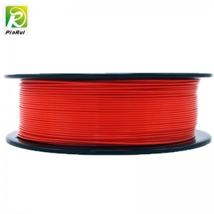 Pinrui Højkvalitets 1KG PLA Red Filament 3D Printer Filament