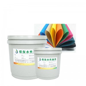 Vandbårne ikke-vævet blæk