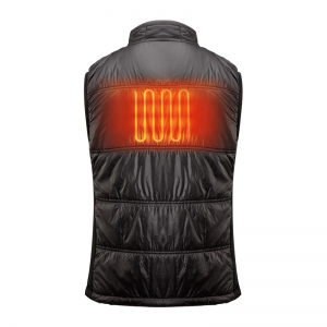 USA Windproof Battery Power Heated Waistcoat til mænd, Elvarme frakke