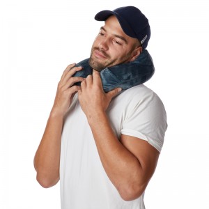 Opvarmetnakkepude til rejser, bærbar hoved Cervikal Support Rest Pude twist