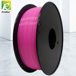 Pinrui Højkvalitets 1kg 3D PLA-printerfilament lyserød farve