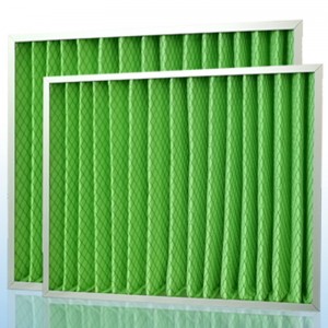 Factory Direct Sale Primary Pre Pleated Panel HVAC Air Filter til Central Air Conditioning