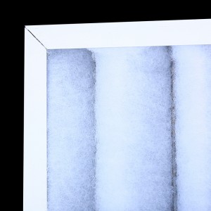 Tilpasset Panel Keel Primary Metal Pre HVAC Air Filter til Cleanroom