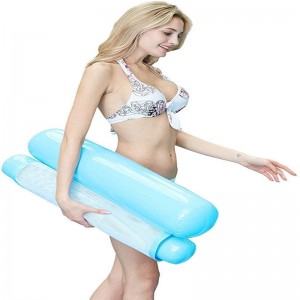 Oppustelig swimmingpool float til voksen, pool hængekøje (sadel, drifter, lounge stol), sommer pool stol, bærbar vand lounge