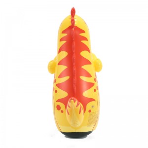 Ny PVC oppustelig dinosaur legetøj, oppustelig dekoration til spil