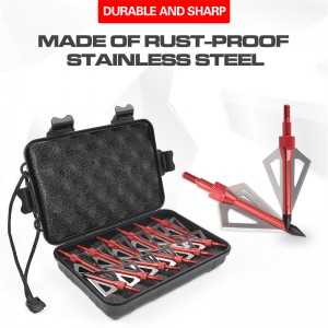 Elongarrow 15B005 100GRAIN Broadhead Piljagt Tips Skruepil Broadheads