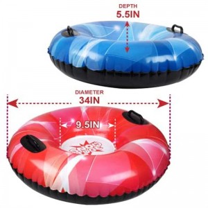 Vinter udendørs forældre-barn interaktive legetøj børn,nflatable snerør