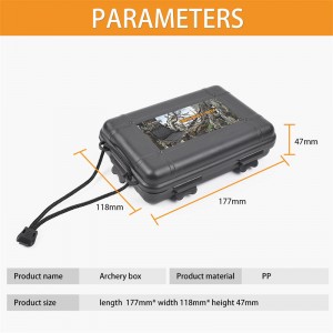 Elongarrow 470071 Bueskydning Broadheads opbevaringsboks