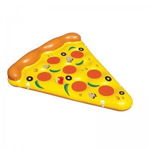 PVC oppustelig stor voksen float pizza float, vand legetøj til swimmingpool, strand