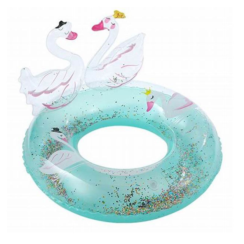 Børn søde svan svømmerring, oppustelig ring til børn