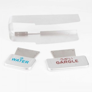 Aluminiumstemplede plader med farve