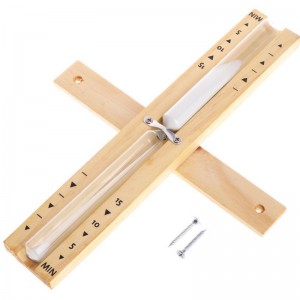 Sauna timeglasur, sauna timeglas, saunaudstyr 15 minutter