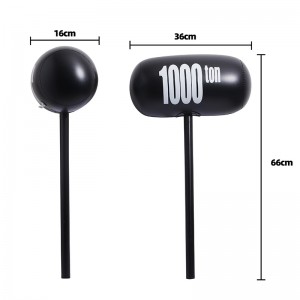 PVC oppustelige børn hammer legetøj