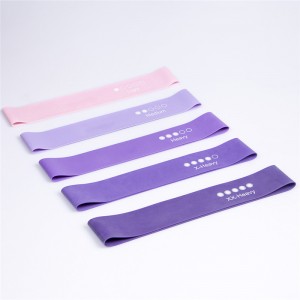 Yoga Resistance Rubber Bands Indendørs udendørs fitnessudstyr 0,35 mm-1,1 mm Pilates Sport Træning Træning Elastiske bånd