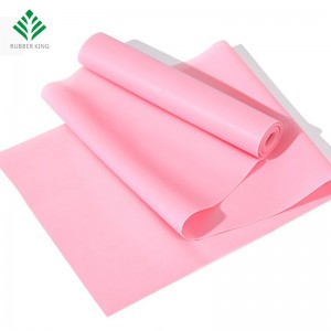 Træningsbånd, lange modstandsbånd, Sport Yoga Elastic Bands Natural Latex Elastisk træningsudstyr til fysioterapi, Pilates, Stretch, Yoga, styrketræningstræning.