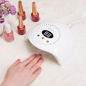 Dobbeltsidet åndbar manikyr fototerapi maskine regnbue 12