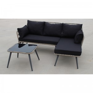 Stål 3stk KD Sofa Set N-005KD