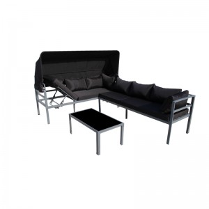 Stål 3stk KD Sofa Set N-014KD