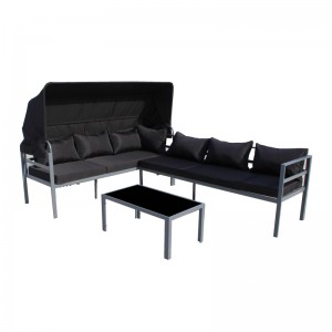 Stål 3stk KD Sofa Set N-014KD
