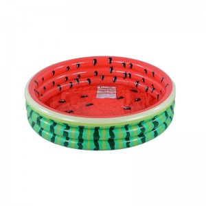 Kiddie -pool, oppustelig pool til børn, vandmelon svømmende ring