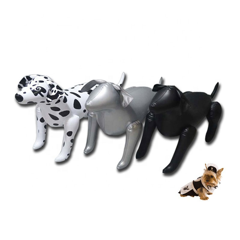 Annoncering oppustelig kæledyr rekvisitter modelhund legetøj boligdekoration