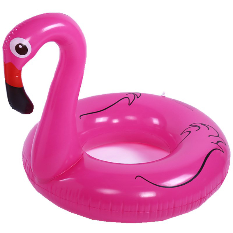 Flamingo oppustelig voksen vand svømmende ringpulje legetøj
