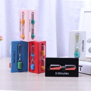 3-i-1 3/5/7 minutters trekantet træ sandtime timeglas børn ser ur timer sandglass boligdekoration ampulheta hemmelig gave