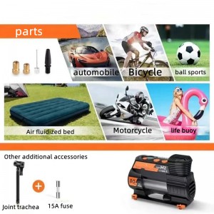 Bærbar dækinflationspumpe (M2)