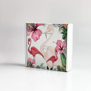 Spot Color Aircraft Box inch Shirt tøjkarton t-shirt tøj emballageboks Blanding