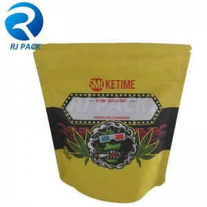 Børnebestandige mylarposer til cannabis