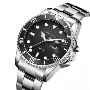 Daniel Gorman Topkvalitetsmænds sportsur Vandtæt klassisk rustfrit stålrem Fashion Men \\\\ \'s Watch Business Quartz Watchrm001
