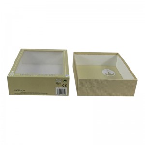 Kreativ vindues skuffe legetøj gaveæske bånd pull-out boks te gaveskuffe boks