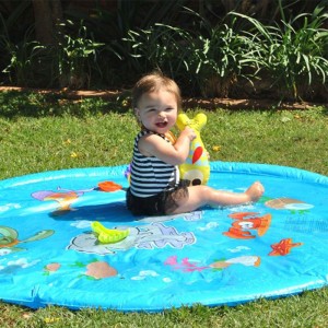Kid oppustelig splash pad vandspil Mat Pool Pad